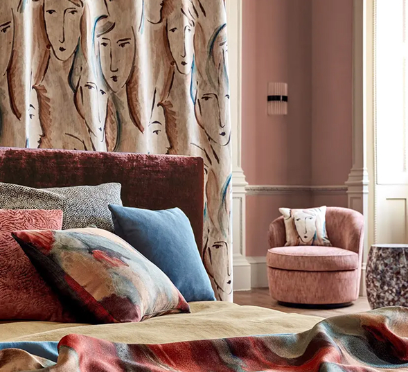 Ткань Zoffany fabric ZICO322676