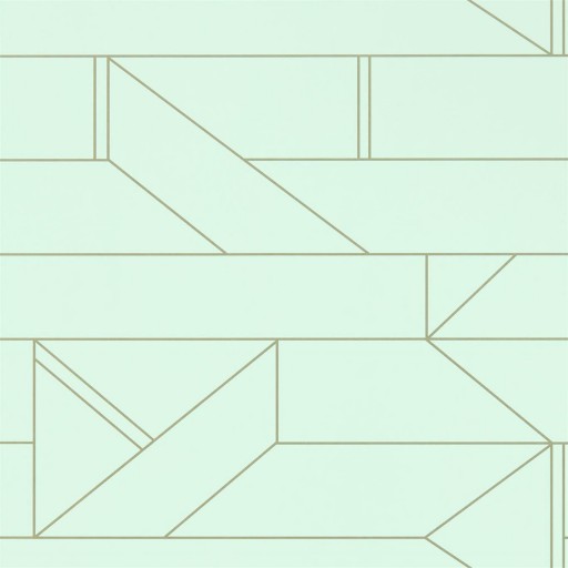 Обои оттенка панг с геометрическим рисунком NZAW112013