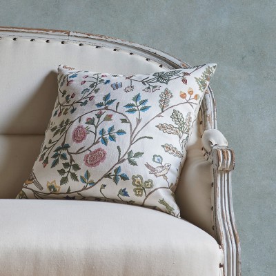 Ткань Lewis and Wood fabric LW 320 614 White Ткань Lewis and Wood fabric LW 320 614 White