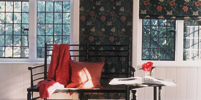 Обои для оформления ниши