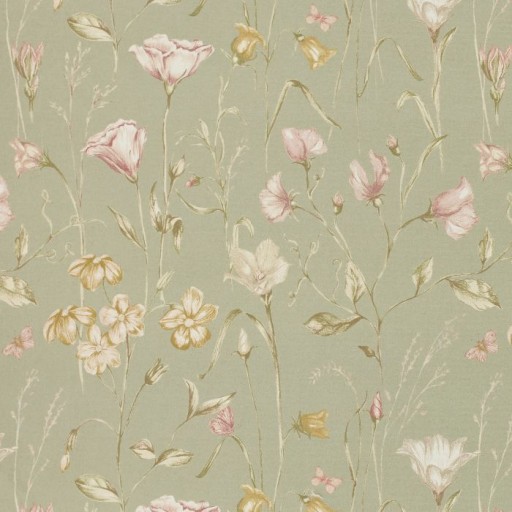 Ткань Ashley Wilde fabric Florian Orlena Sage 