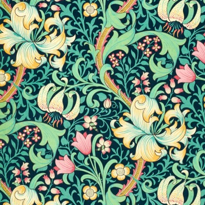 Ткань Morris and Co fabric 520004