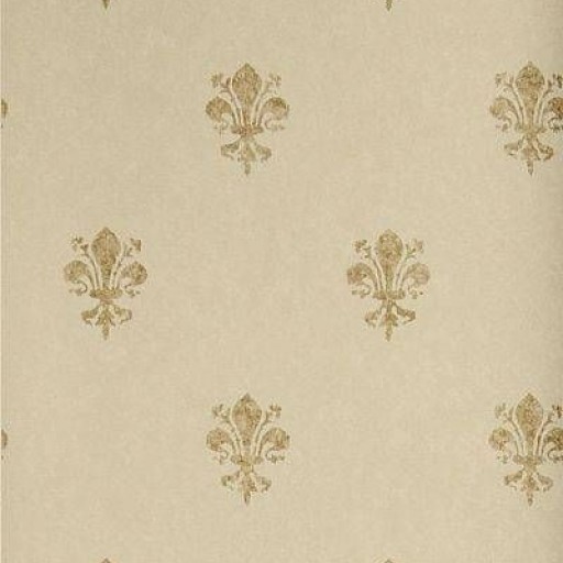 Обои Stroheim Charles Faudree Wallcovering Fleur de Lys Coffee