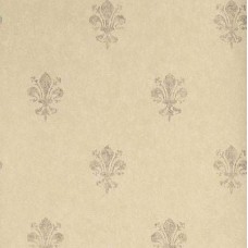 Обои Stroheim Charles Faudree Wallcovering Fleur de Lys Plum