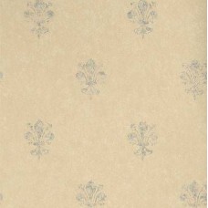 Обои Stroheim Charles Faudree Wallcovering Fleur de Lys Slate