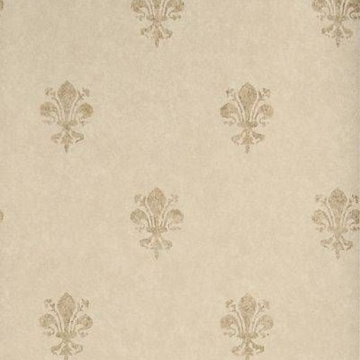 Обои Stroheim Charles Faudree Wallcovering Fleur de Lys Truffle