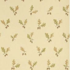 Обои Stroheim Charles Faudree Wallcovering Oak & Acorn Green