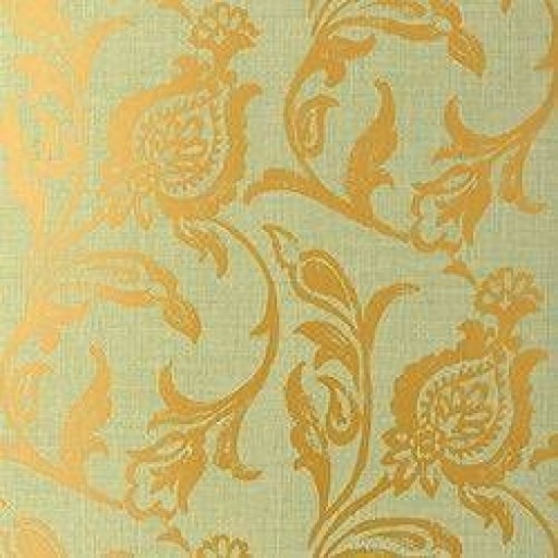 Обои Thibaut Filigree T2008 Madrid Metallic on Soft Fern
