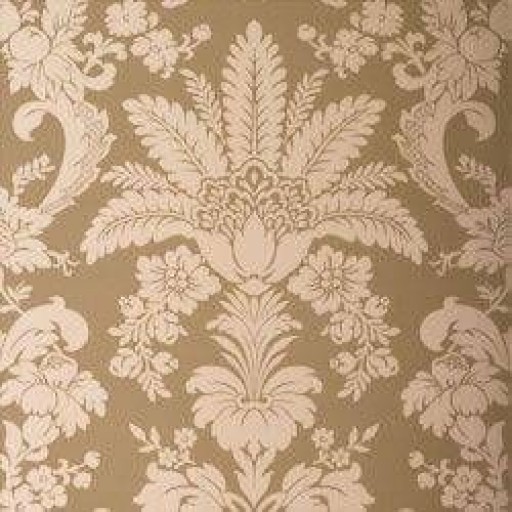 Обои Thibaut River Road T3844 Addison Damask Metallic on Taupe