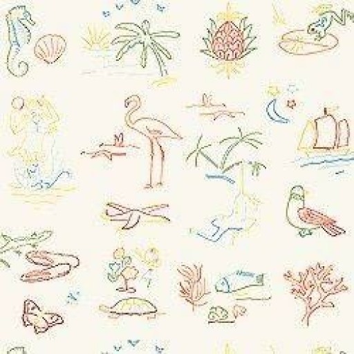 Обои Thibaut Seaside T6716 Cream