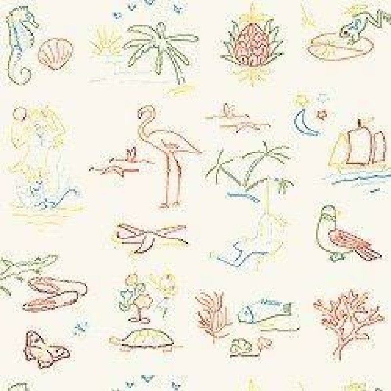 Обои Thibaut Seaside T6716 Cream