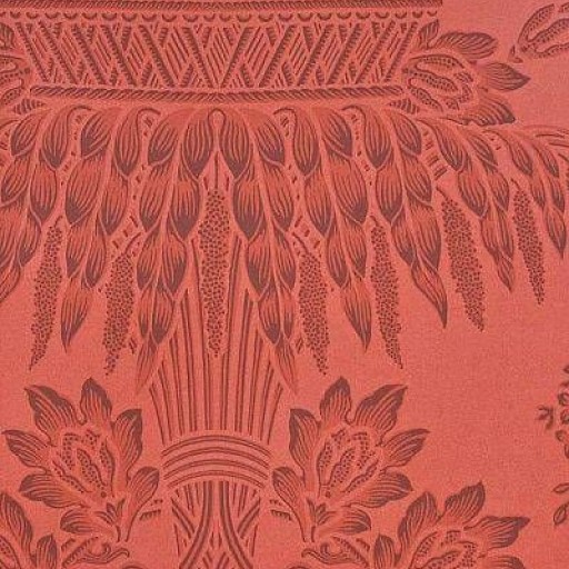 Обои Zoffany Classic Damask Wallpaper CDW08004 Long Gallery Red