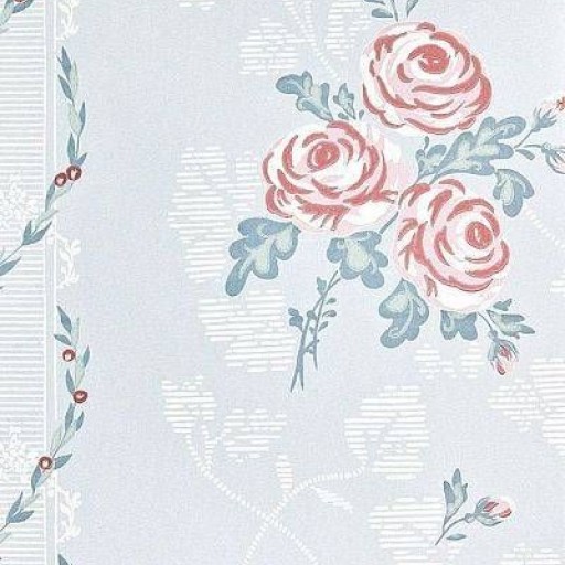 Обои Zoffany Gustavus GUV07003 Albertine Pale Blue