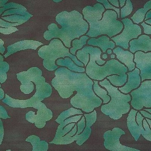 Обои Zoffany Nureyev Wallpaper NUP08001 Mandarin-Emerald