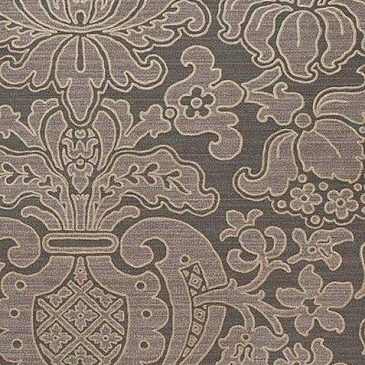 Обои Zoffany Papered Walls PAW02003 Tussah Damask Peat