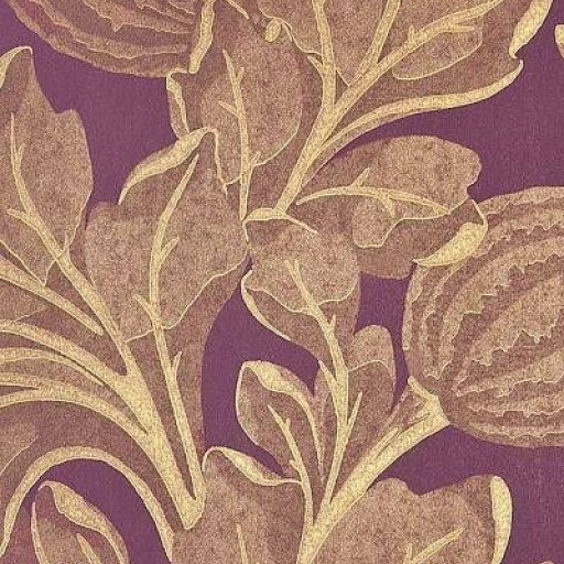 Обои Zoffany Persia PEW08001 Caspia Aubergine