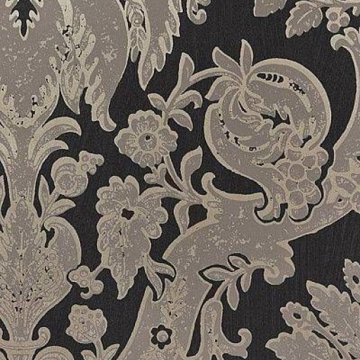 Обои Zoffany Persia PEW09002 Little Venice Charcoal