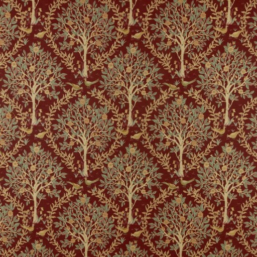 Ткань Ashley Wilde fabric Bedgebury-Merlot