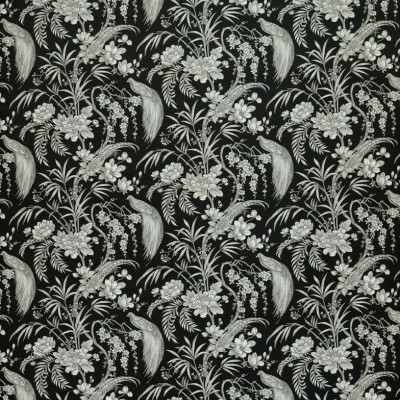 Ткань Ashley Wilde fabric Botanist-Ebony