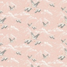 Ткань Laura Ashley fabric Animalia-Blush