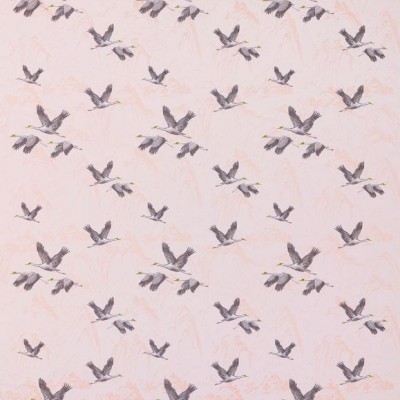 Ткань Laura Ashley fabric Animalia Embroidered-Blush