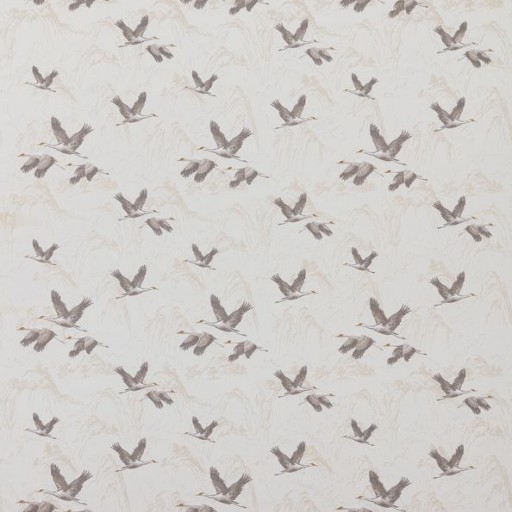 Ткань Laura Ashley fabric Animalia Embroidered-Dove Grey