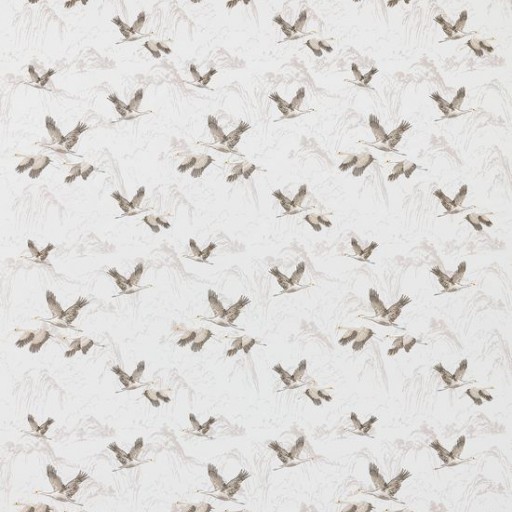 Ткань Laura Ashley Signture Vol 1 Animalia Embroidered-Silver