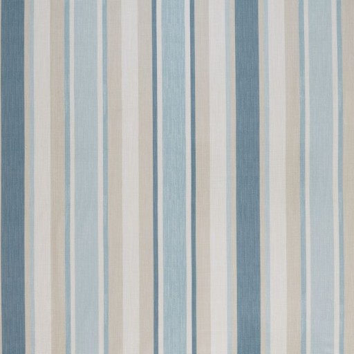 Ткань Laura Ashley fabric Awning Stripe-Seaspray