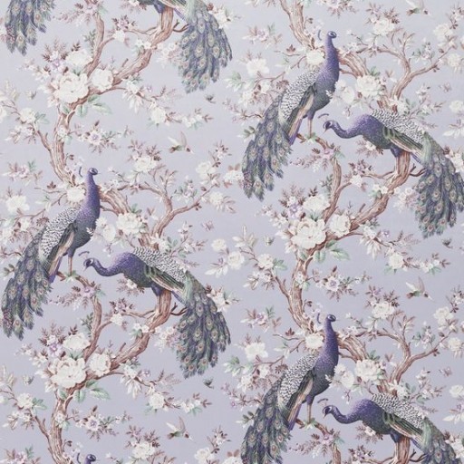 Ткань Laura Ashley fabric Belvedere Velvet-Pale Iris