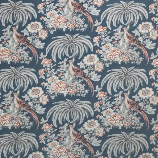 Ткань Laura Ashley fabric Burdett-Dusky Sea Spray