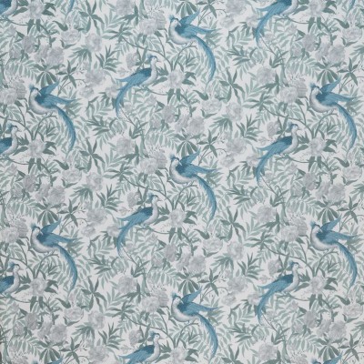 Ткань Laura Ashley fabric Osterley Birds-Seaspray