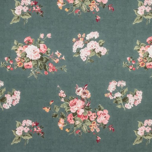 Ткань Laura Ashley fabric Rosemore-Fern