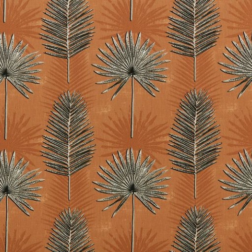 Ткань Ashley Wilde fabric Zana-Terracotta