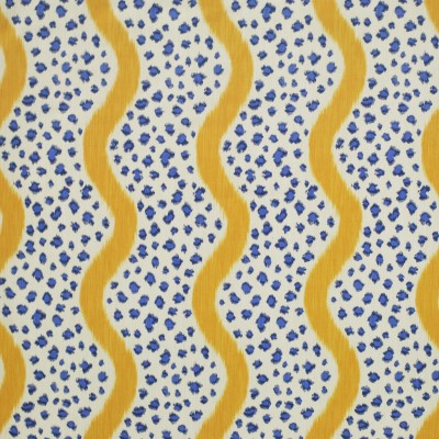 Ткань 1353901/Corbett/Blue, Yellow Clarence House fabric