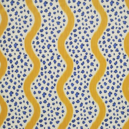 Ткань Clarence House fabric 1353901/Corbett/Blue, Yellow
