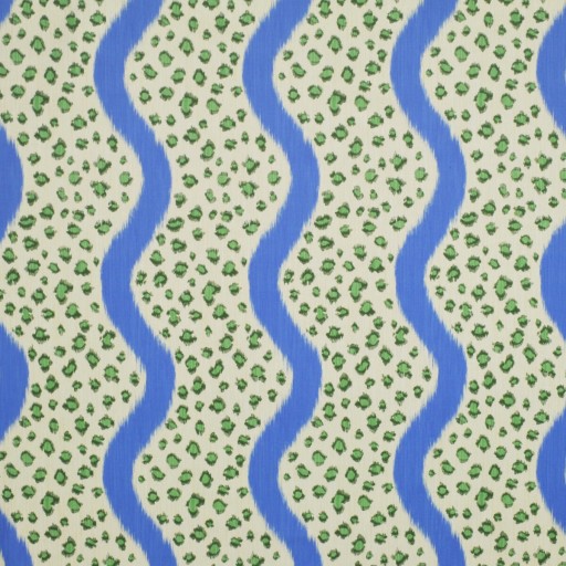 Ткань Clarence House fabric 1353902/Corbett/Blue, Green
