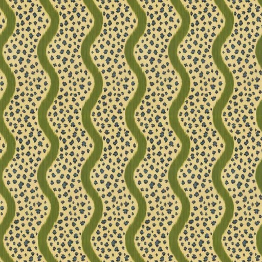 Ткань 1353907/Corbett/Navy, Green Clarence House fabric