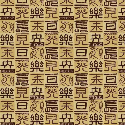 Ткань Clarence House fabric 1582207/Kanji/Burgundy