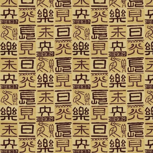 Ткань 1582207/Kanji/Burgundy Clarence House fabric