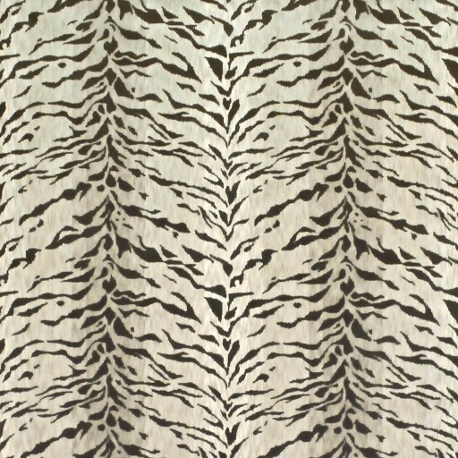 Ткань Clarence House fabric 1650002/Tigre Velours Soie/White