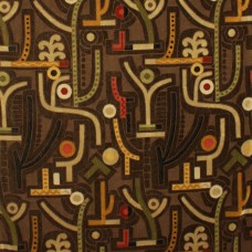 Ткань Clarence House fabric 1738402/Velours Klee/Brown