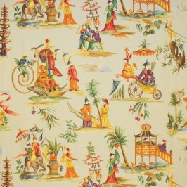 Ткань Clarence House fabric 1770102/Les Fetes D'Orient/08/2019