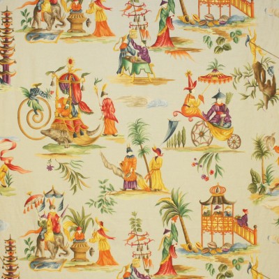 Ткань Clarence House fabric 1770102/Les Fetes D'Orient/08/2019