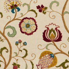 Ткань Clarence House fabric 1817001/Indienne Crewel/Fabric