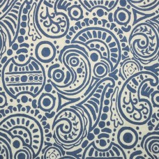 Ткань Clarence House fabric 1823102/Udai Crewel/Blue
