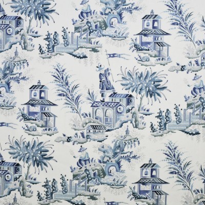 Ткань 1842702/Zang/Blue Clarence House fabric