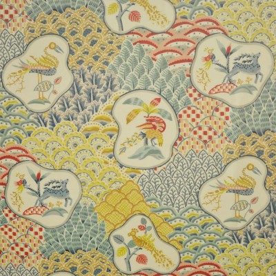 Ткань 1843902/Shere Khan/Pink Clarence House fabric