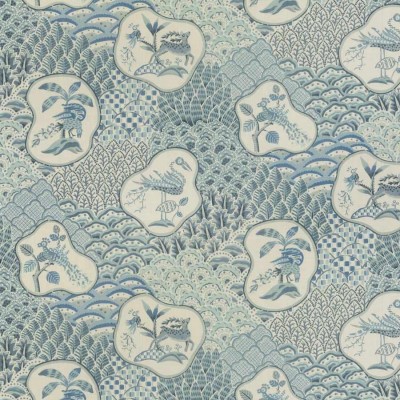 Ткань 1843903/Shere Khan/Multi-Color Clarence House fabric