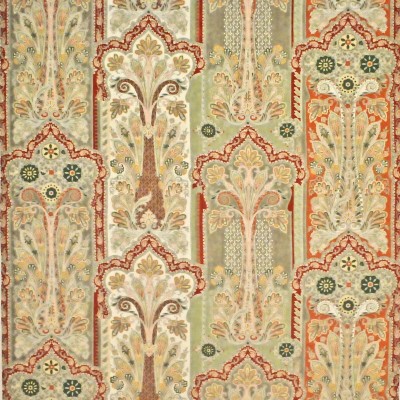 Ткань 1872201/Kerala Paisley/Red Clarence House fabric