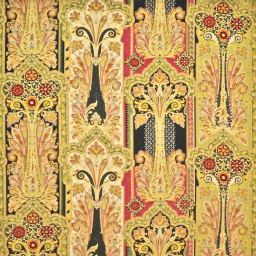 Ткань Clarence House fabric 1872204/Kerala Paisley/Multi-Color
